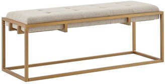 Greenwich Accent Bench - Brown, Bronze