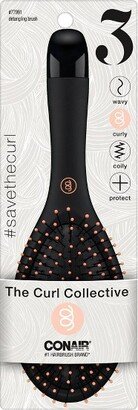 Curl Collective Curly Hair Detangle Cushion Hair Brush