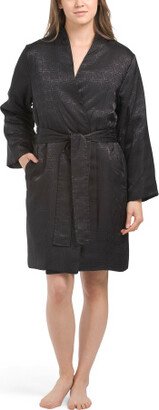 TJMAXX Infinity Jacquard Puffer Robe