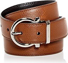 Men's Gancini Buckle Reversible Leather Belt