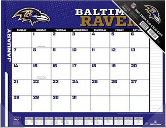 NFL Baltimore Ravens 22 x 17 2024 Desk Calendar