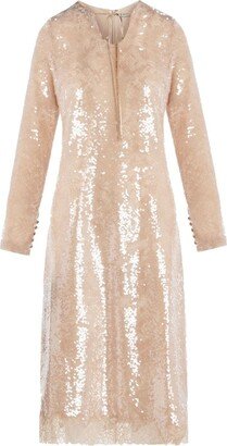 Simkhai Natalina sequin midi dress