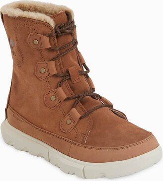 Tan Velvet Explorer II Joan Boots