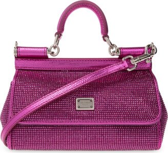 ‘Sicily Small’ Shoulder Bag - Purple