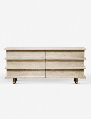 Lulu and Georgia Corliss 6-Drawer Dresser, White Wash