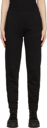 Black Cotton Lounge Pants-AA