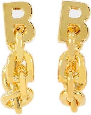 B Chain Flex Earrings