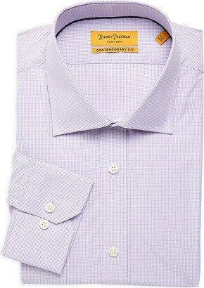 Contemporary Fit Graph Check Dress Shirt