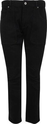 Slim Clean Black Wash Denim Pants