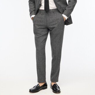 Men's Slim-Fit Herringbone Suit Pant