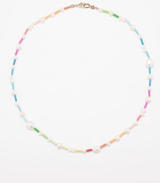 The Happy Pearl Beaded Necklace
