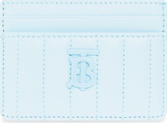 Leather Card Case Light - Blue