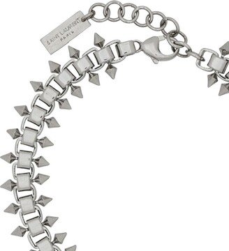 Spike-Detail Chain Bracelet