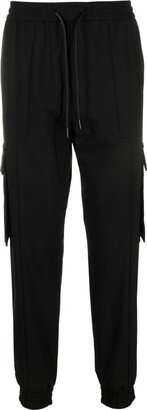 Tapered-Leg Track Pants-AD