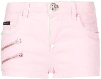 Denim Hot Pants Biker shorts