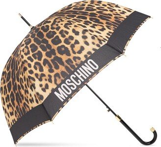 Leopard Print Umbrella-AA