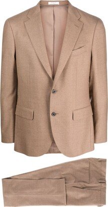 Notched-Lapel Single-Breasted Suit