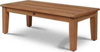 Curated Maison Eliane Teak Coffee Table - 23.5 x 16 x 47.25