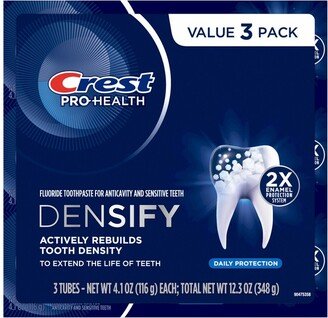 Crest Densify Daily Protection Toothpaste - 4.1oz/3pk