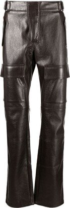 Straight-Leg Biker Trousers