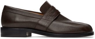 Brown Soft Tabi Loafers