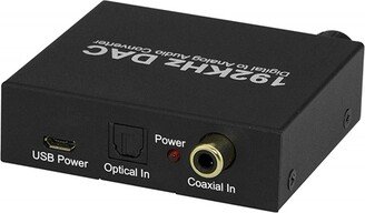 Xtrempro 61089 192 KHz Dac Converter with 24-Bit Digital to Analog Audio Volume Control