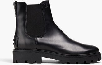 Studded leather Chelsea boots