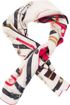 Military Graphic Print Scarf