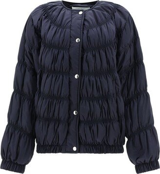 Ruched Puffer Jacket