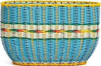 Interwoven Oval Basket