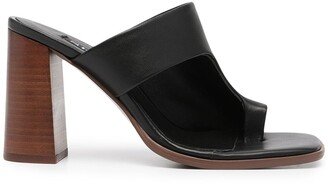 Vivienne leather mules