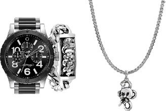 I TOUCH Ed Hardy 3-Piece Jewelry & Watch Set