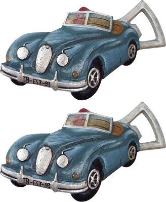 European Race Car Bottle Opener, Set of 2