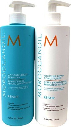 16.9Oz Moisture Repair Shampoo & Conditioner Duo
