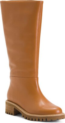 Leather Roman Comfort High Shaft Boots for Women-AA