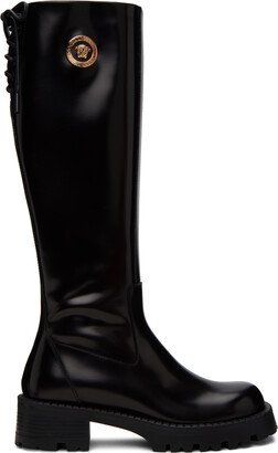 Black Knee-High Boots