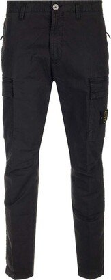Mid-Rise Tapered Trousers-BX