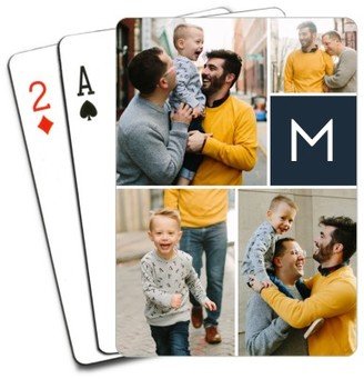 Playing Cards: Gallery Of Four Monogram Playing Cards, Multicolor