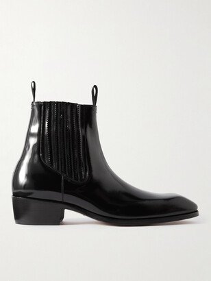 Bailey Patent-Leather Chelsea Boots