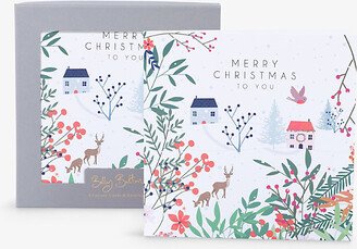 Selfridges Edit Merry Christmas To You Christmas Cards Pack of Eight