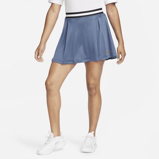 Women's Court Dri-FIT Heritage Tennis Skirt in Blue