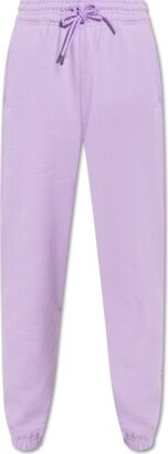 Sweatpants With Logo - Purple-AC