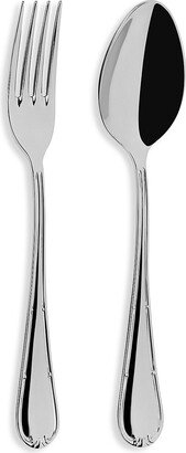 Broggi Rialto 18/10 Stainless Steel Serving Fork & Spoon Set