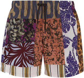 All-Over Graphic Printed Swimming Shorts