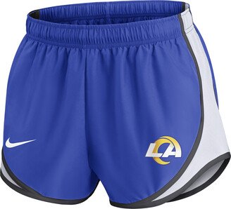 Women's Dri-FIT Tempo (NFL Los Angeles Rams) Shorts in Blue