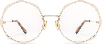 Round Frame Glasses-HH