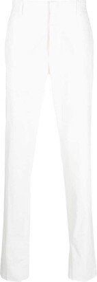 Slim-Cut Tailored Trousers-BM