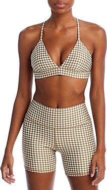 Airlift Gingham Splendor Sports Bra