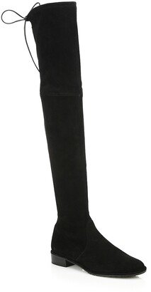 Lowland Suede Thigh-High Boots