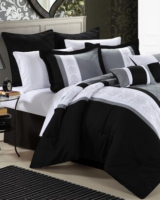 Bryce Embroidered Comforter Set